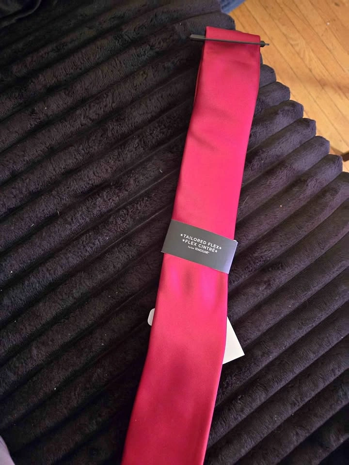 Brand New Red/Burgundy Necktie