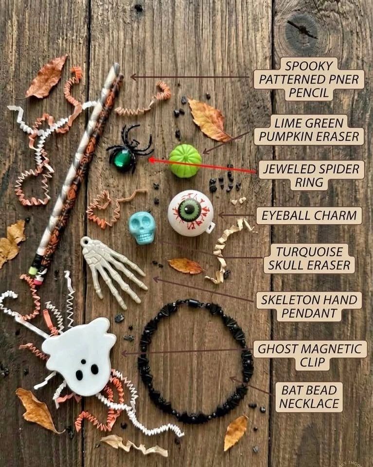 Pre-Made Halloween Goodie Bags (Set of 5)