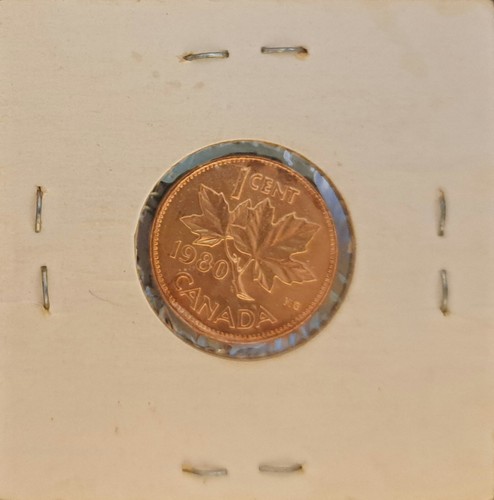 Vintage - 1980 Cdn Penny