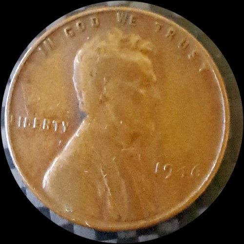 1946 Wheat Penny - Abraham Lincoln 1¢ Coin - photo 2