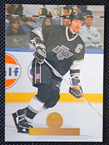 1994-95 Donruss Leaf Wayne Gretzky Card #345 LA Kings