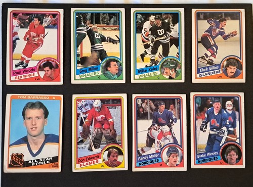 1984-85 O-PEE-CHEE - Lot Of 11 NHL Cards