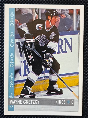 1992-93 O-Pee-Chee Wayne Gretzky Card #15 Los Angeles Kings