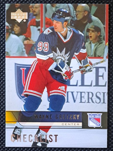 2007 Upper Deck Wayne Gretzky Checklist Card #450