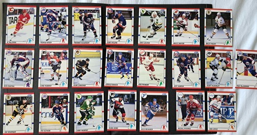 1990-91 Score NHL Hockey Cards Lot of 22