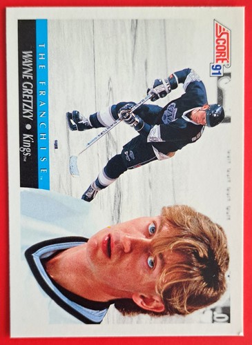 1991-92 Score Wayne Gretzky The Franchise LA Kings Card #312