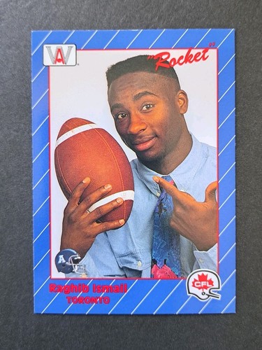 Raghib Rocket Ismail - 1991 CFL Toronto Argonauts Card # 68