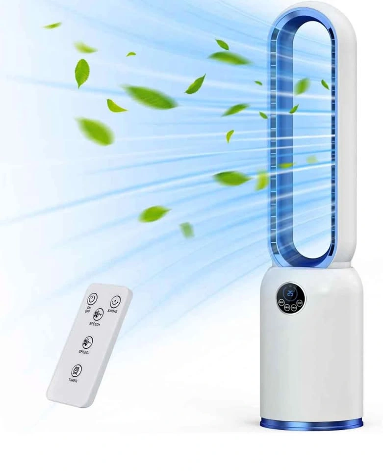 Bladeless Tower Fan with Remote