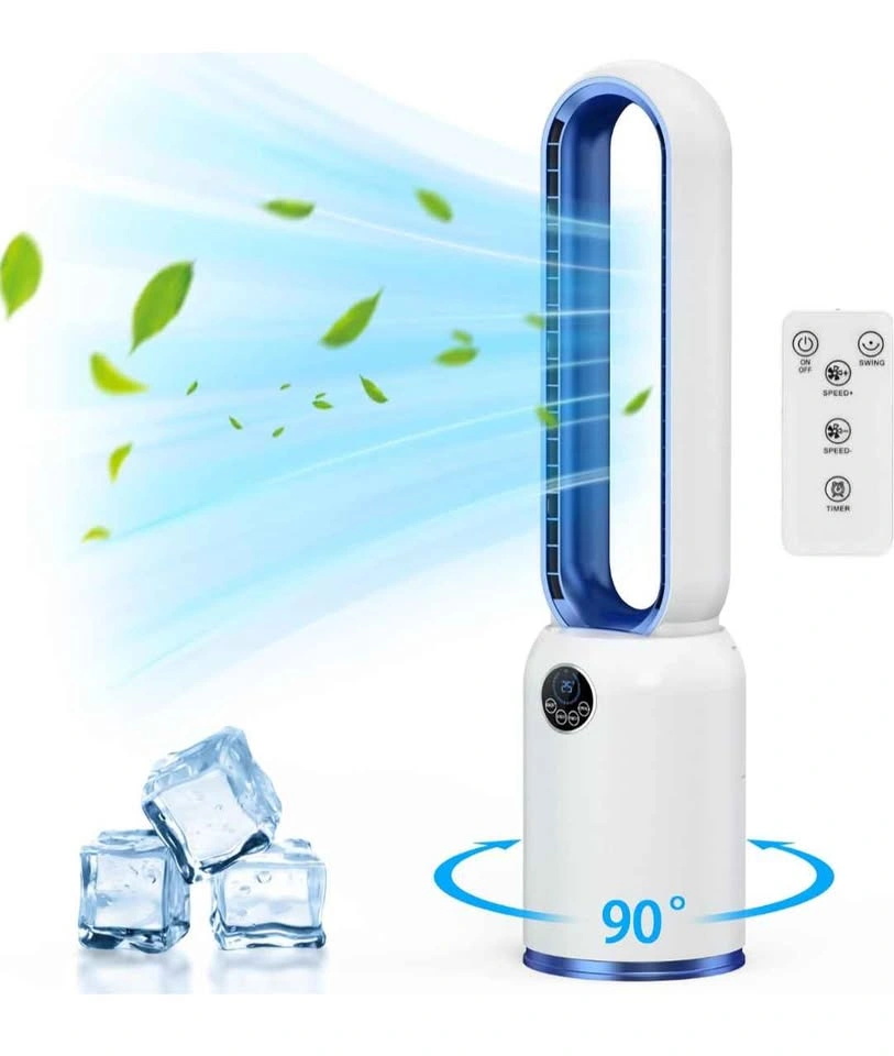 Bladeless Tower Fan with Remote - photo 2