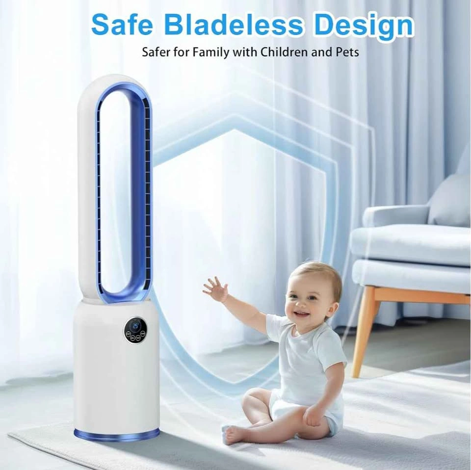 Bladeless Tower Fan with Remote - photo 3