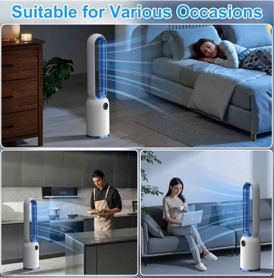 Bladeless Tower Fan with Remote - photo 5