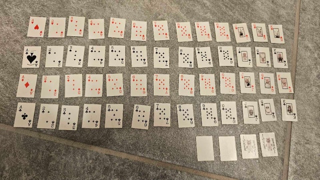 Sylvanian Families Miniature Playing Card Set