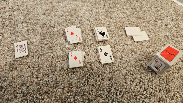Sylvanian Families Miniature Playing Card Set - photo 2