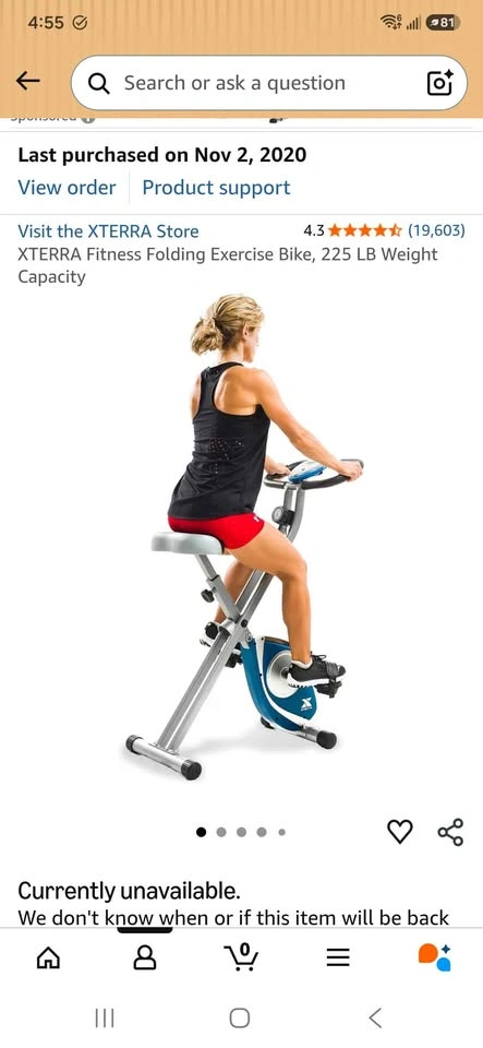 Xterra Folding Exercise Bike - photo 5