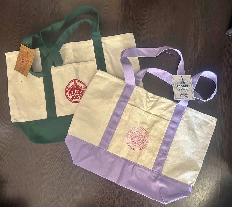 Trader Joe’s Large Reusable Tote Bags - Seasonal Collection