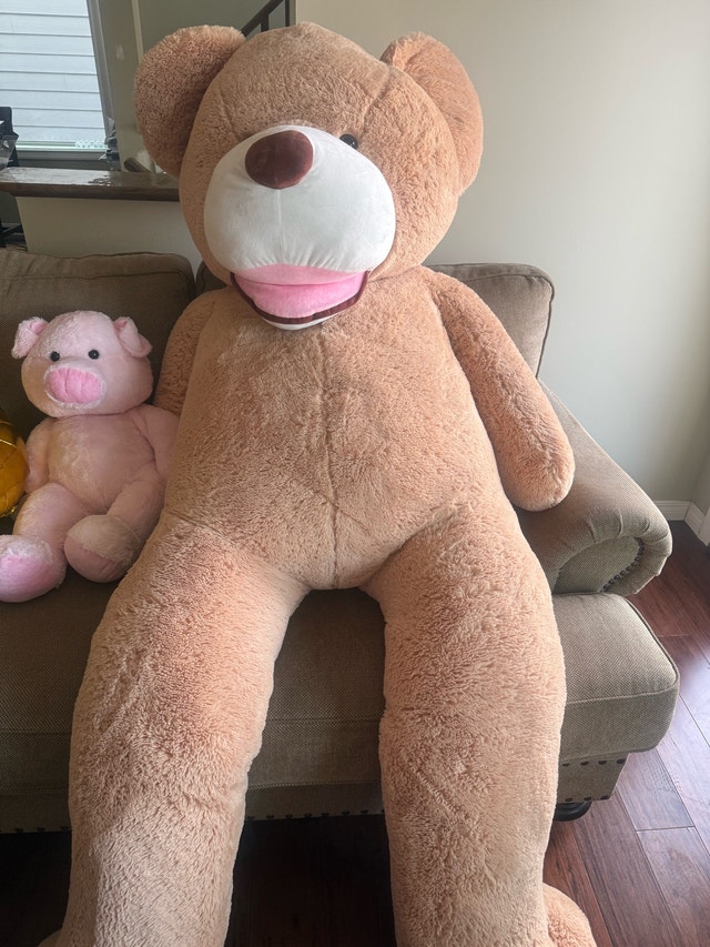 Giant teddy bear