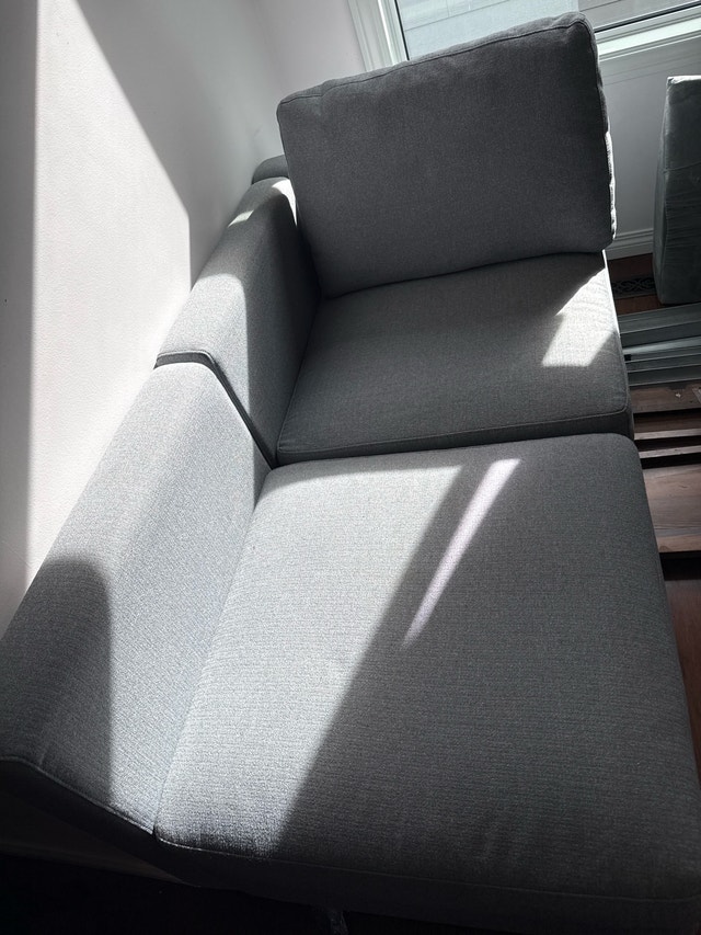 Sofa, grey - photo 2