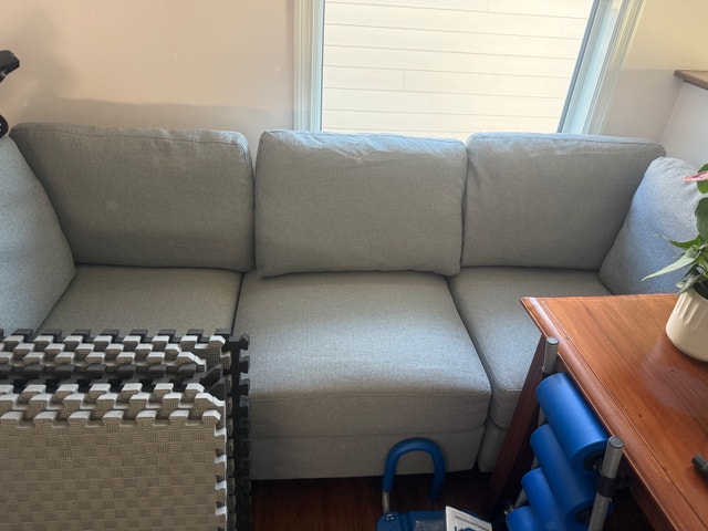 Sofa, grey - photo 4