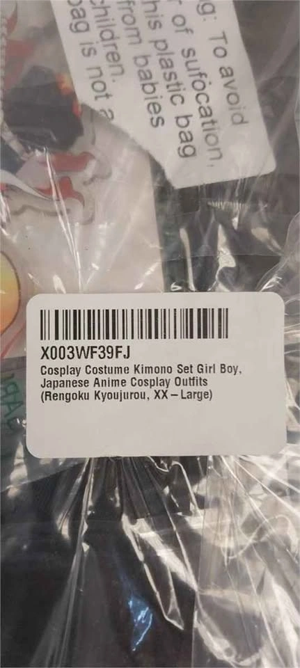 Demon Slayer Kyojuro Rengoku Cosplay Costume Set - photo 5