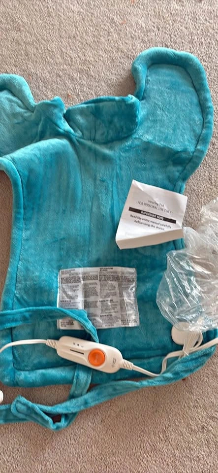 BOILEAU Electric Heating Pad for Neck, Shoulders, and Back