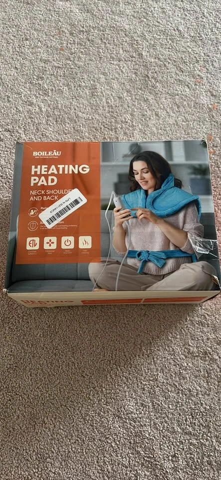 BOILEAU Electric Heating Pad for Neck, Shoulders, and Back - photo 3