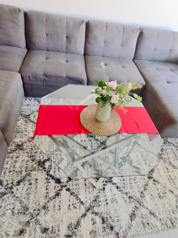 7 Seat Sectional Sofa with Center Table - photo 3