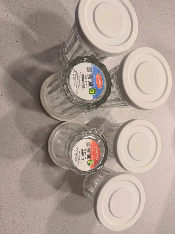 Snaptite Glass Storage Jars -$10 all - photo 2