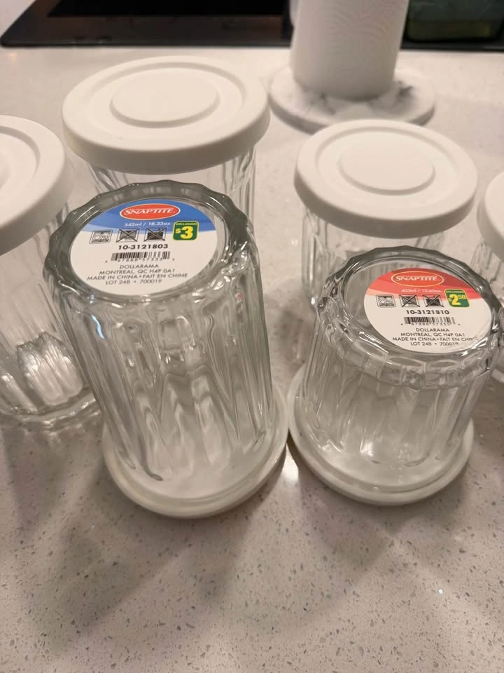 Snaptite Glass Storage Jars -$10 all - photo 4