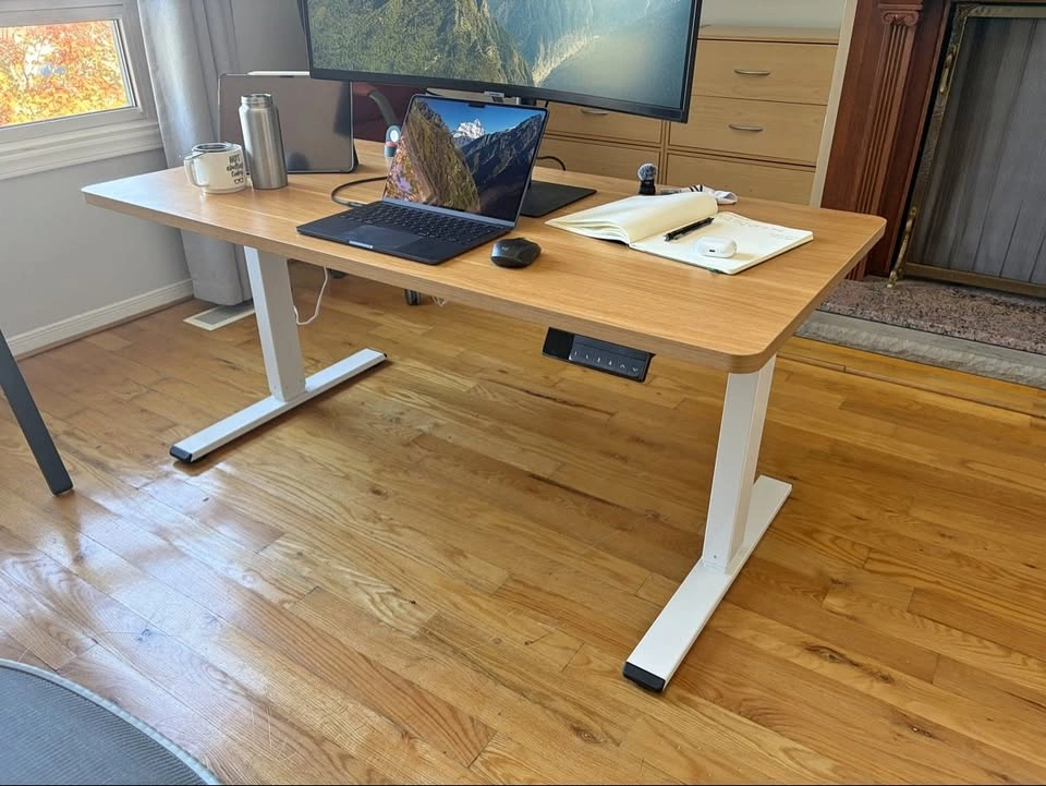FlexiSpot E5 Standing Desk 55"x28" - 1 month used