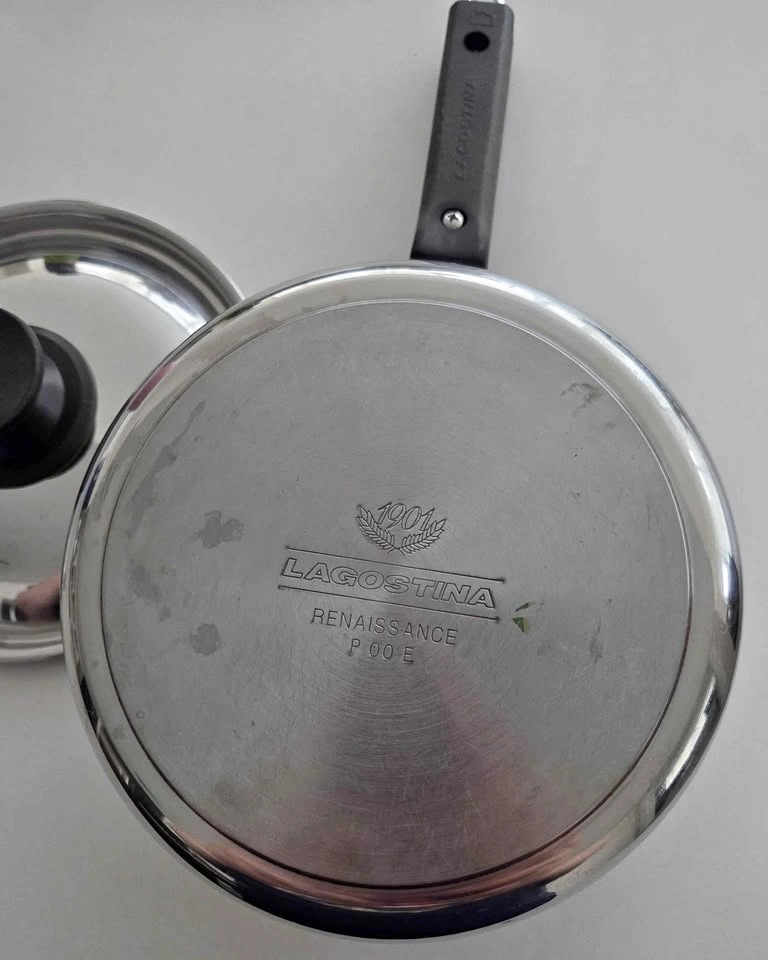 Lagostina Renaissance Stainless Steel Saucepan with Lid