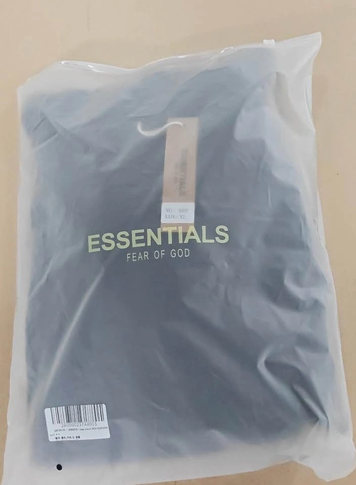 Black Fear of God Essentials Hoodie Size S - photo 3