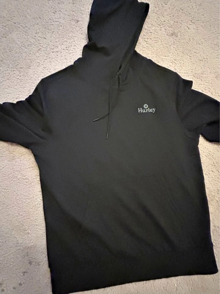 Black Hurley Hoodie Size M
