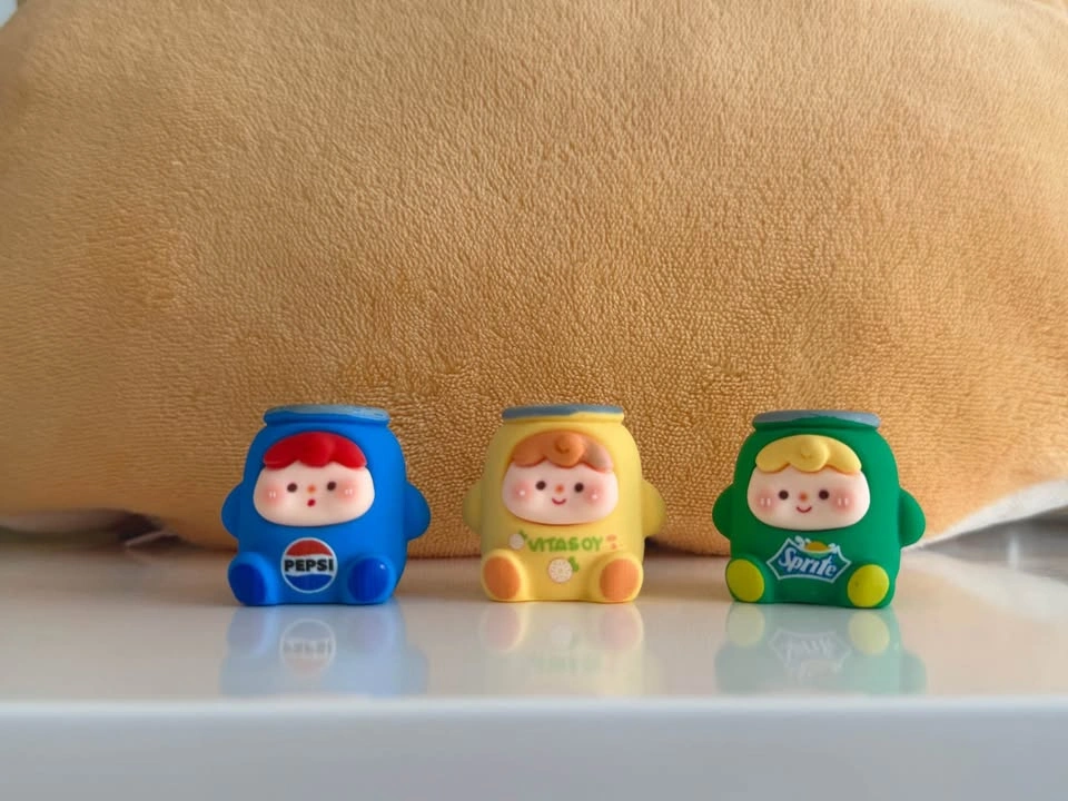 🥤Super Cute!! Adorable soft drink mini figures set - 6pcs for $2 - photo 4