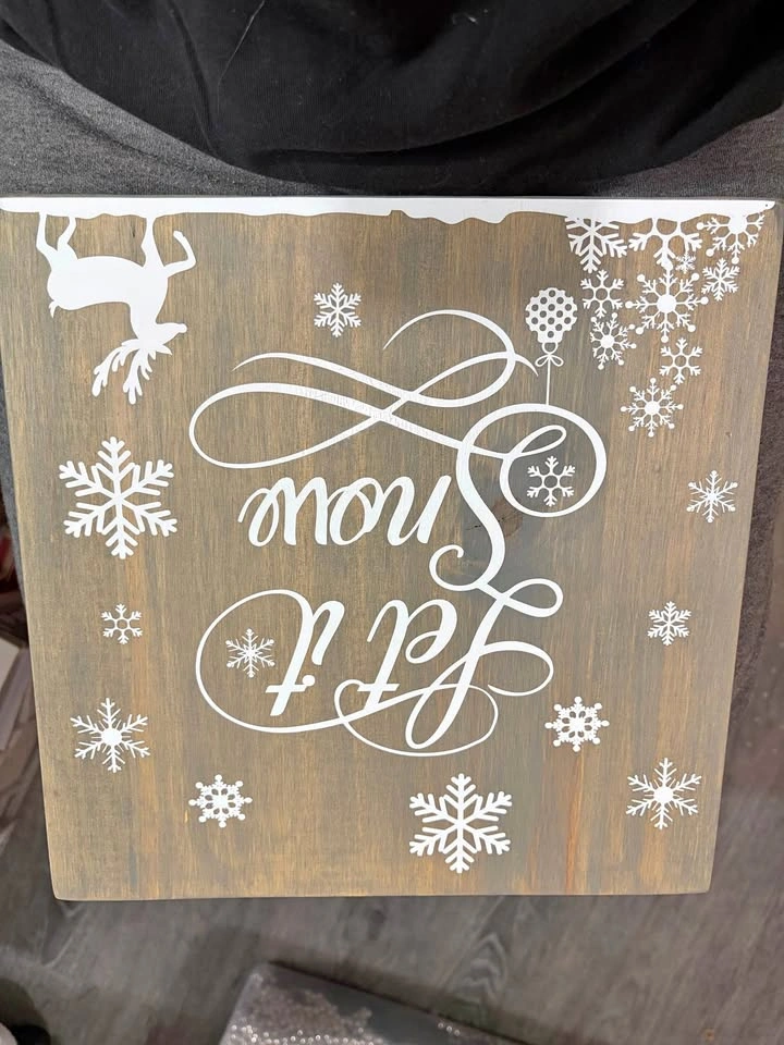Let it Snow Frame