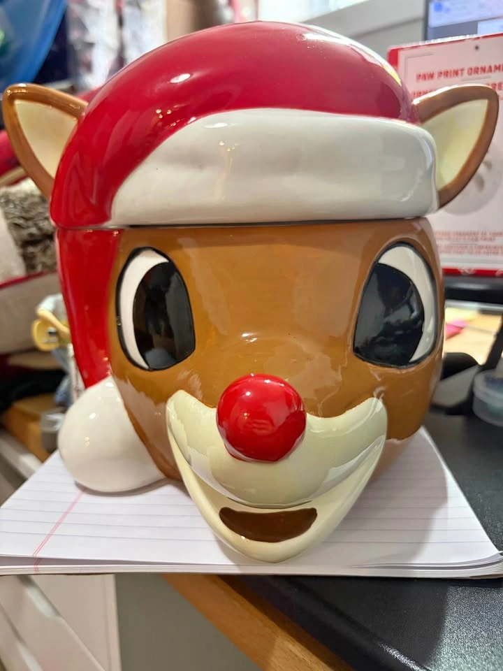 Rudolph Cookie Jar