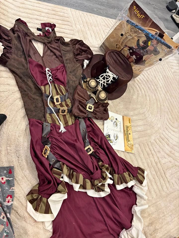Steampunk Women's Costume Size 8-10