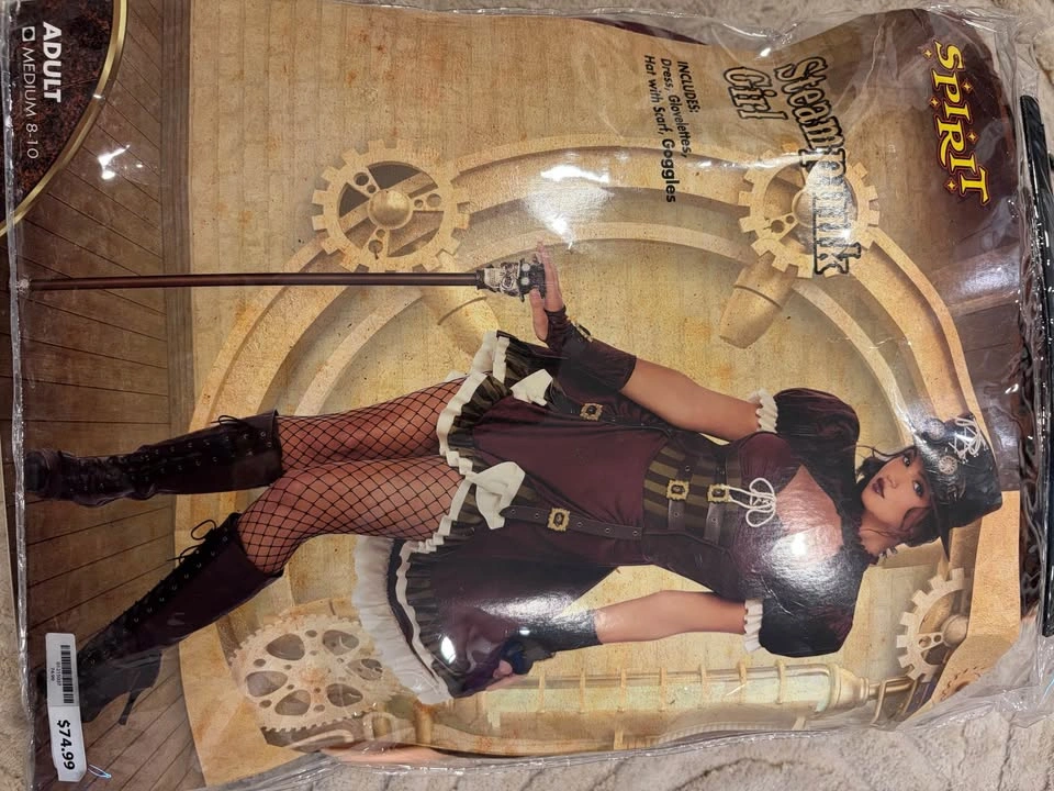 Steampunk Women's Costume Size 8-10 - photo 2