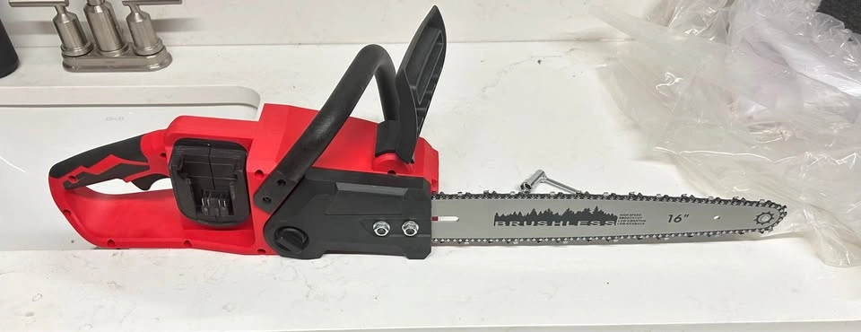Brushless chainsaw 16” - photo 3