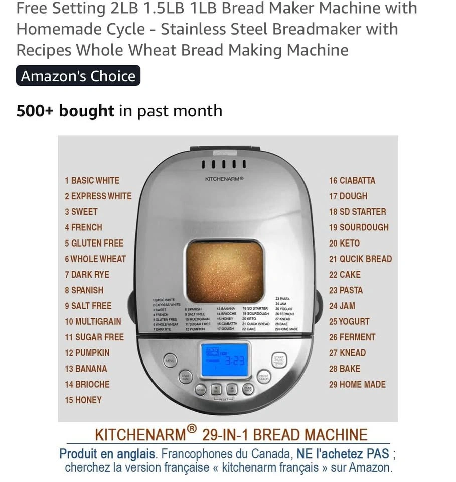 Bread maker - photo 2