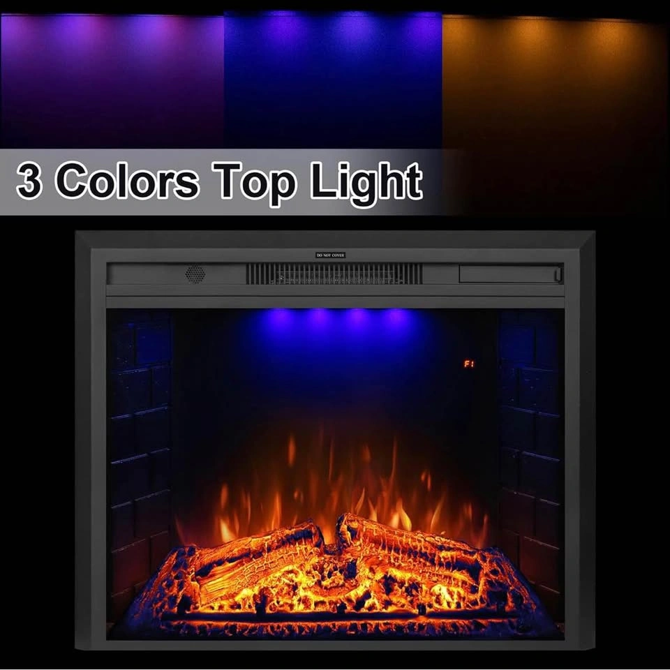 In wall electric fireplace - photo 5