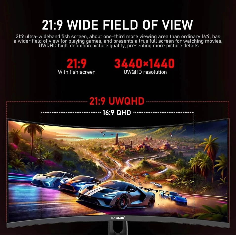 34” gaming monitor - photo 2