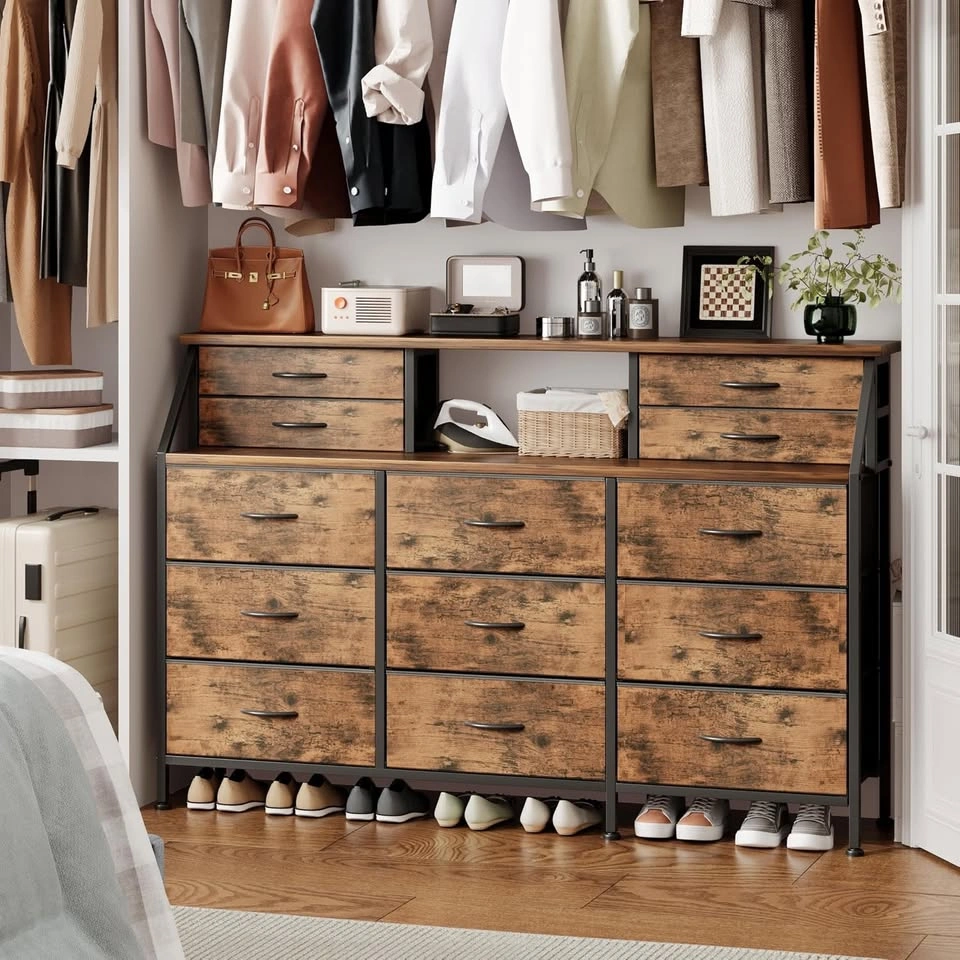 New Dresser for Bedroom with 14 Drawers, 55” Wide - photo 4