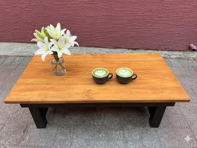 Rustic Wood Coffee Table