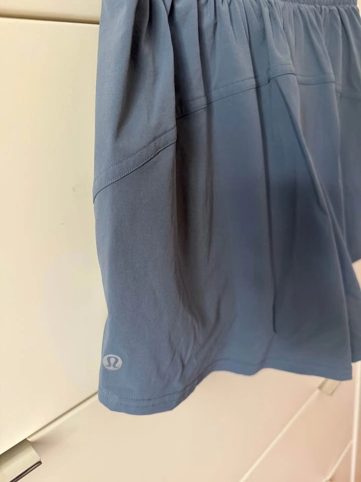 Lululemon Lightweight High-Rise Relaxed Short 3” Blue Willow - photo 4