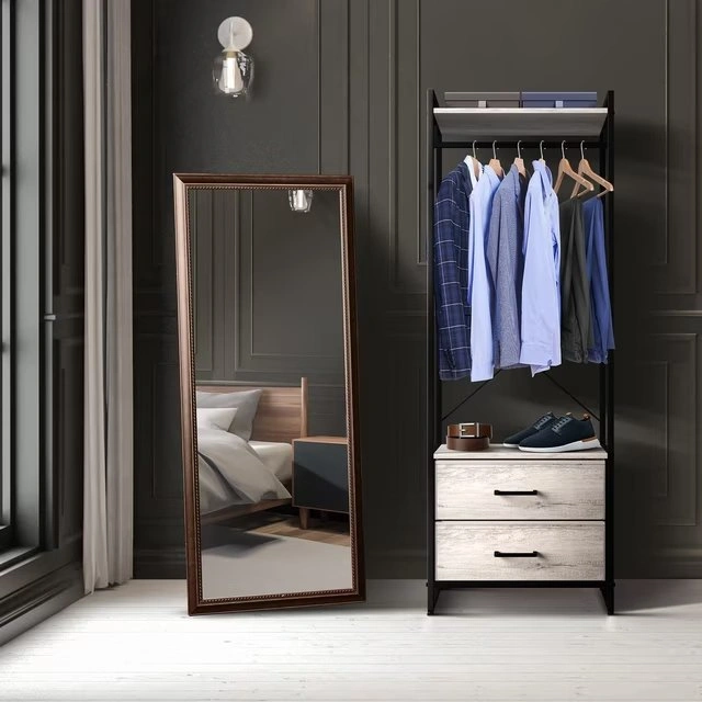 New Clothing Rack with Fabric Drawers - Tall Storage Organizer - photo 4