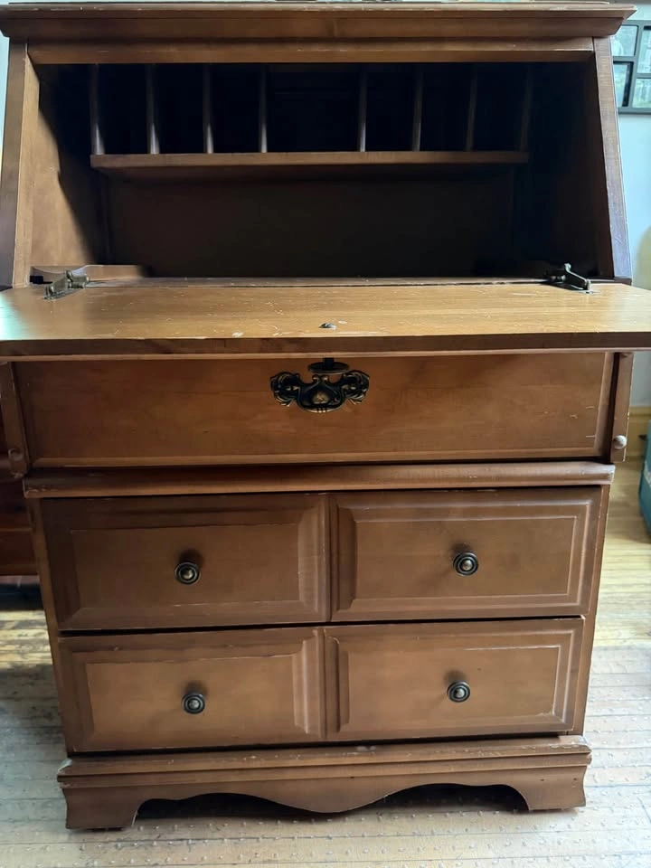 Wood Secretary Desk - photo 2