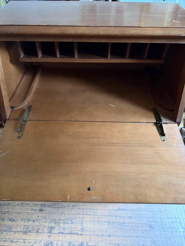 Wood Secretary Desk - photo 3