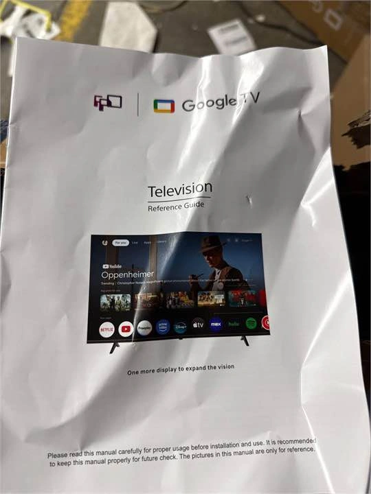 FPD 65-Inch 4K UHD Smart Google TV (Model CG65-C3) - photo 4