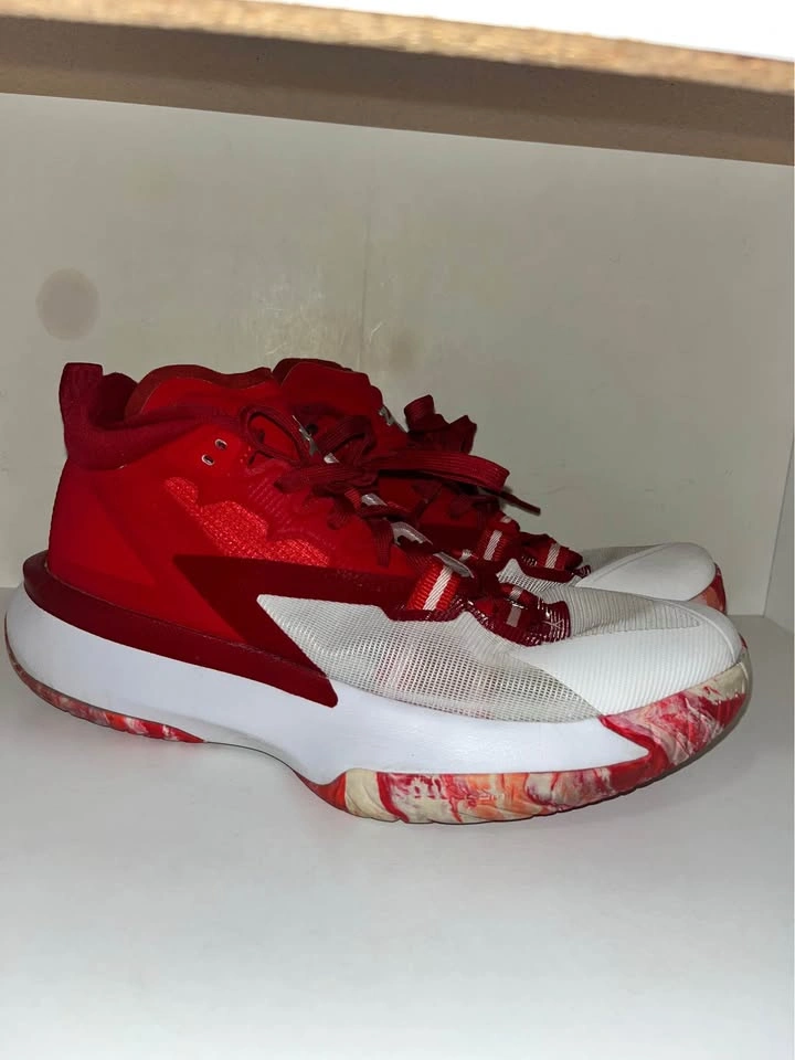 Air Jordan Men’s US 9.5 Zion 1 TB University Red & White - photo 3