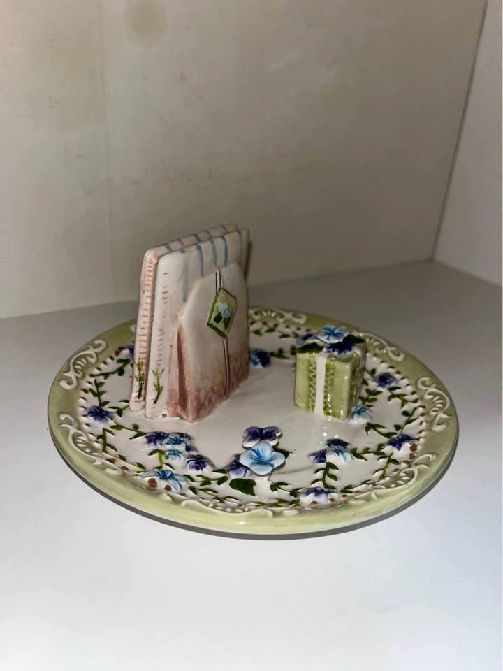 Lady Jayne Ltd Breakfast Tea Ceramic Plate 2003 - photo 3